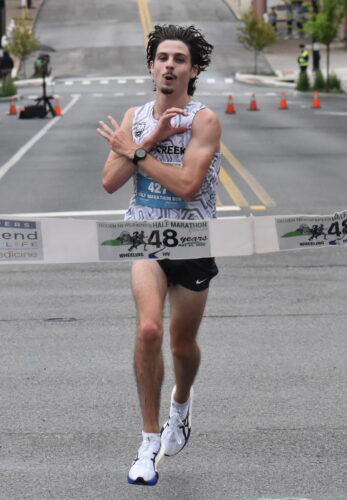 Tobias Jones' First Time Is A Half-Marathon Winning Charm